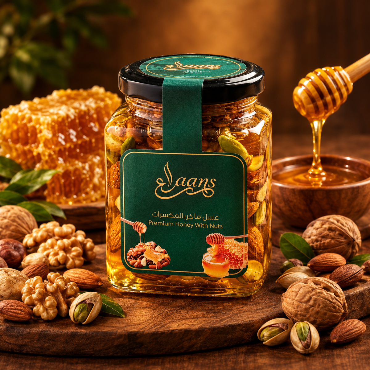Premium Honey with Nuts - 280gm
